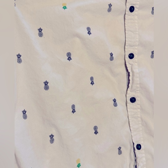 Geometrix pineapple print casual button down shirt - Picture 5 of 5